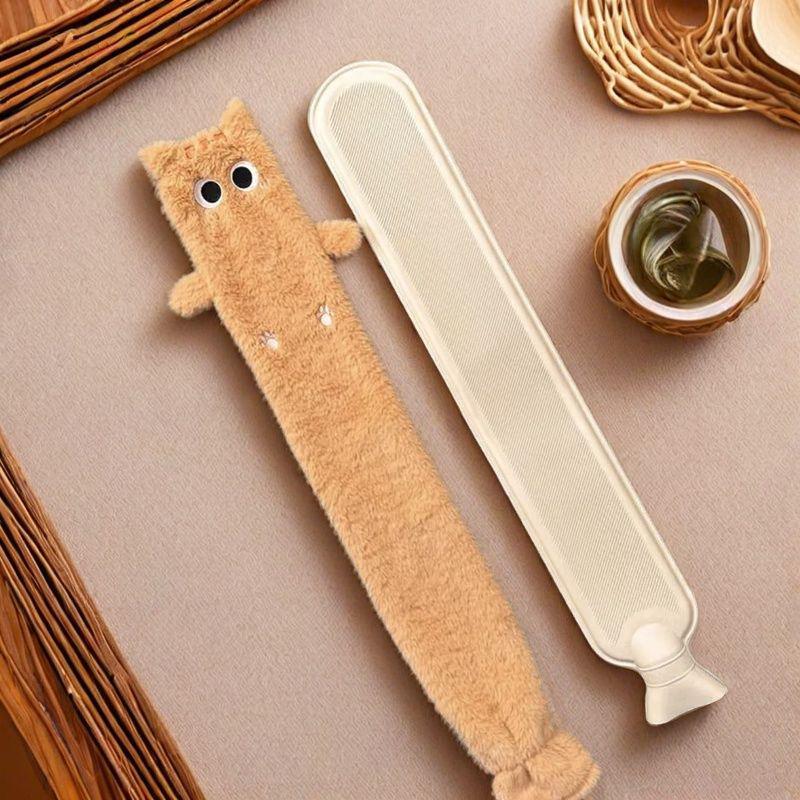 Cartoon Extra-Large Explosion-Proof Hot Water Bottle for Warm Feet, Bed, and Abdomen