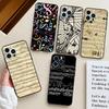 Чехол с нотами Музыкальные ноты Для Honor 400 Pro 200 50 70 90 X9a X9b X9c X9d X8a X8b X8c Magic 7 Lite 5 6 8 Pro Чехол