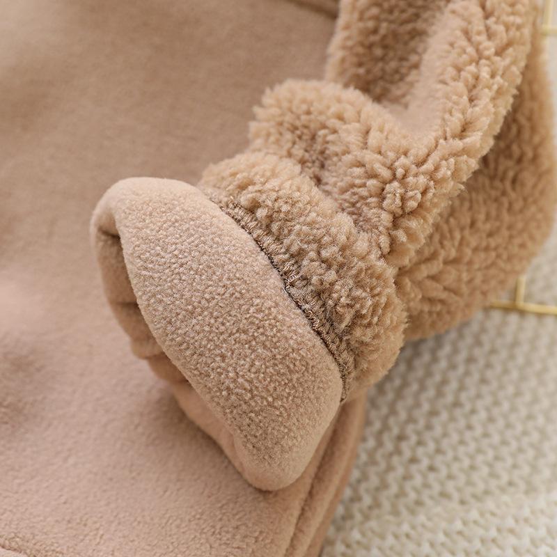 Autumn Winter Warm Fleece Outerwear Boys Clothing Fleece Thickened Boy Clothes Children's Jacket Coat