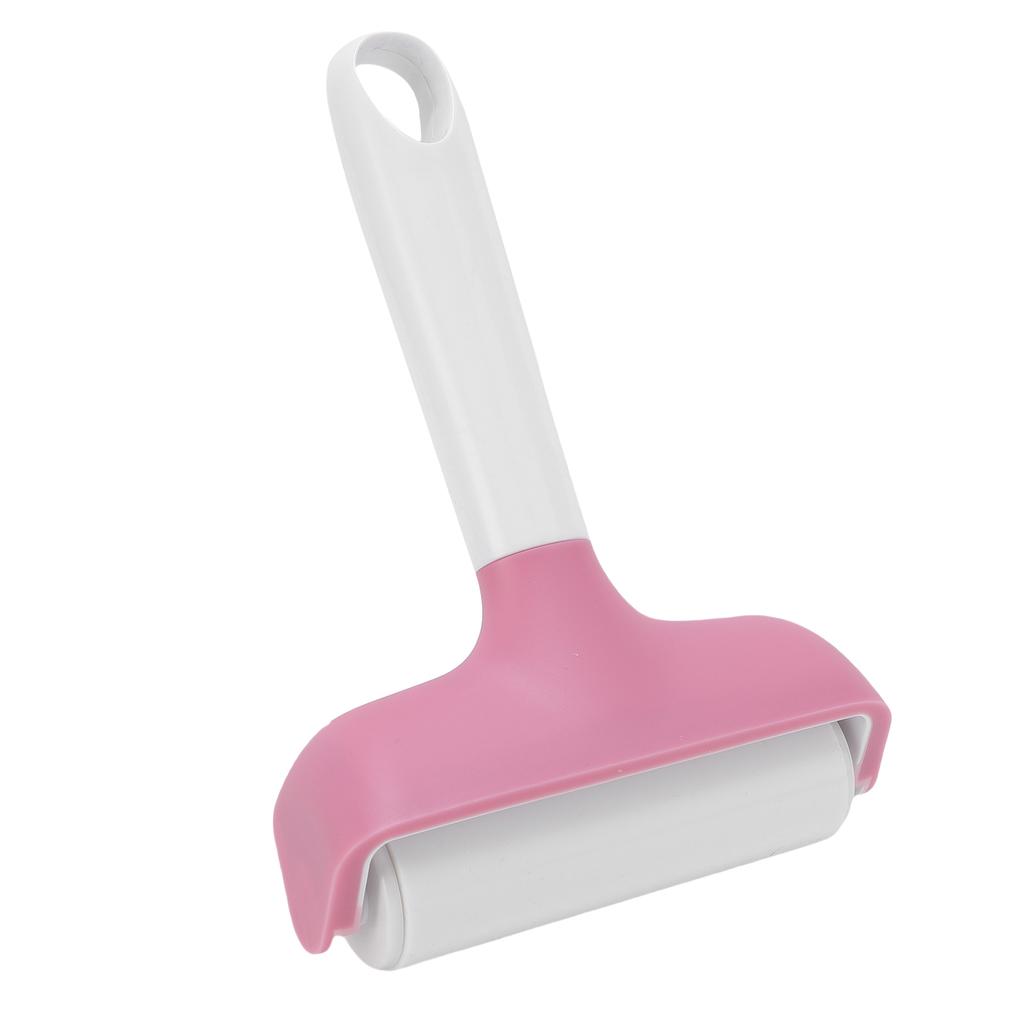 Roller and Tweezers Kit Hand Printmaking Roller for Leather Fabric Paper Wrinkle Bubble Removal