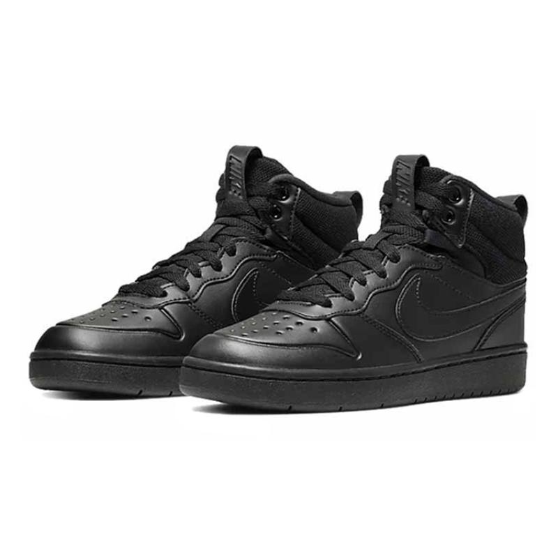 Nike Кроссовки Court Borough Mid 2 'Black' GS BQ5440-001