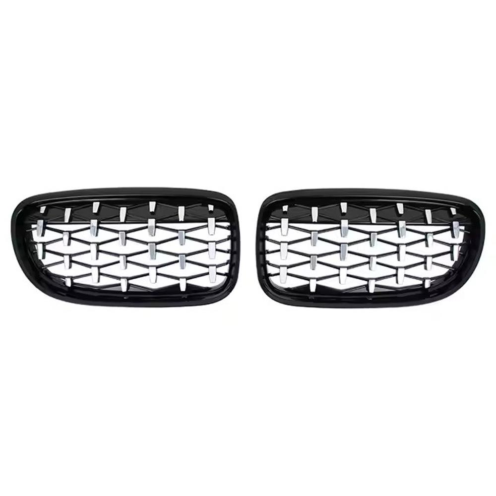 BMW 3 Series E90/E91 2009-2012 Star Style Black Chrome Front Grille