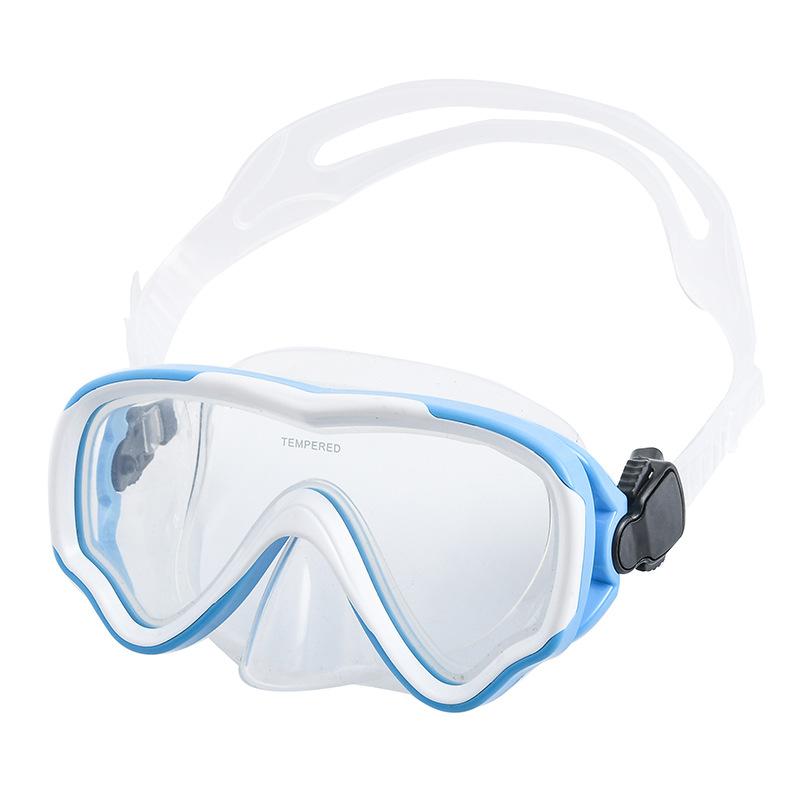 Anti-fog High Definition Diving Goggles Large Frame, Liquid Silicone Mirror