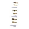 270PCS Electrical Wire Connector Kit with Male and Female Crimp Terminals for 2 8mm 4 8mm 6 3mm Wiring Applications