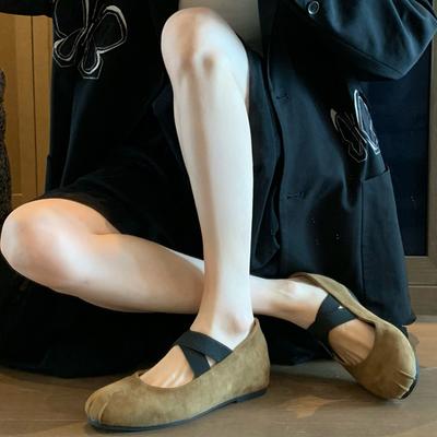 Модная обувь в ретро-стиле, вид сбоку, женские туфли Мэри Джейн, женские удобные туфли для платья, балетки, повседневная обувь в уличном стиле