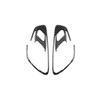 For Chevrolet Camaro 2016-24 Carbon Fiber Inner Door Handle Frame Cover Trim 2X