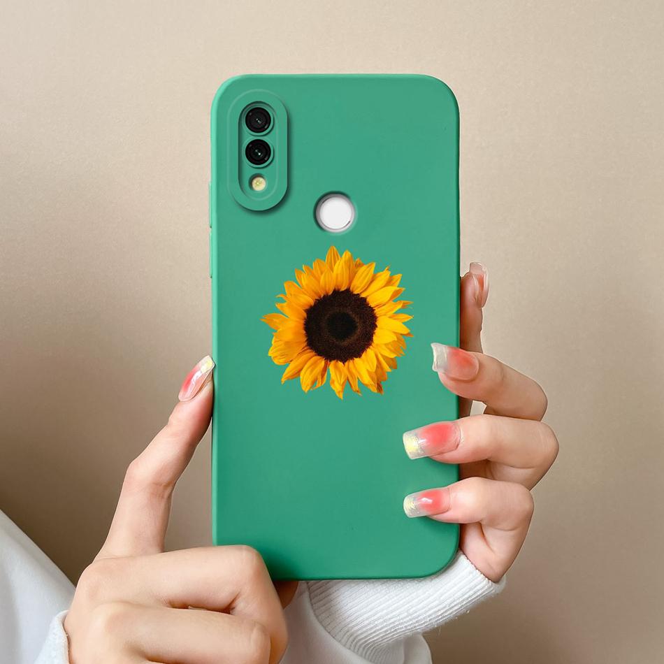 Чехол Для Xiaomi Redmi 7 Милый Конфетный Расписной Чехол Для Redmi7 Мягкий Жидкий Силикон Улучшенная Защита Камеры Противоударный Корпус Телефона