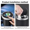 AAFO1 Car Trash Can Mini Waterproof Storage Cup Holder Garbage Bin Lid Accessories For Skoda Octavia A5 A7 RS Fabia Superb Rapid Karoq