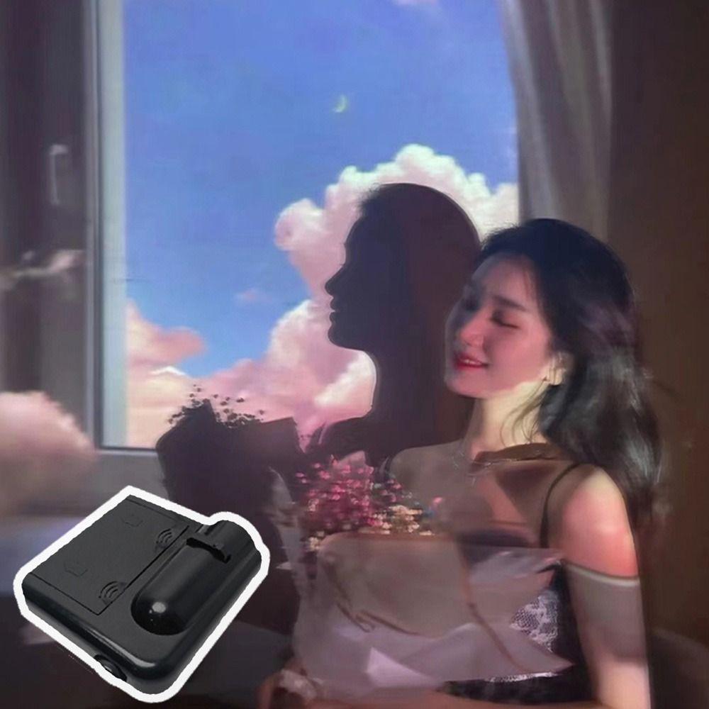 Aurora Creative Moon Galaxy Projector Earth Moon Photography Lamp Landscape Background LED Light