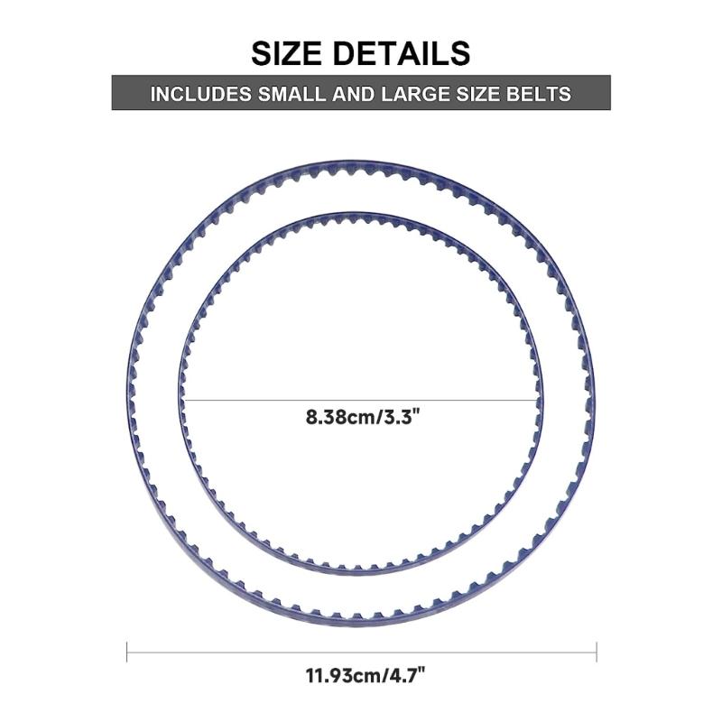 Набор из 2 частей машины для чистки бассейна Ремень для чистки бассейна Аксессуары для чистки бассейна для Zodiac Polaris 9-100-1017 360 380