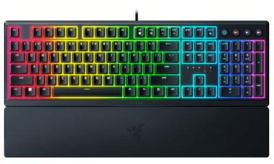 Razer Razer Ornata V3 Игровая клавиатура Проводная Тонкая Механические мембранные переключатели с тактильным откликом Клавишные колпачки с УФ-покрытием улучшают износостойкость и устойчивость к царапинам