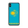Coque iPhone - Multicolore - Drapeau Kazakhstan - Souple - TPU - Verticale