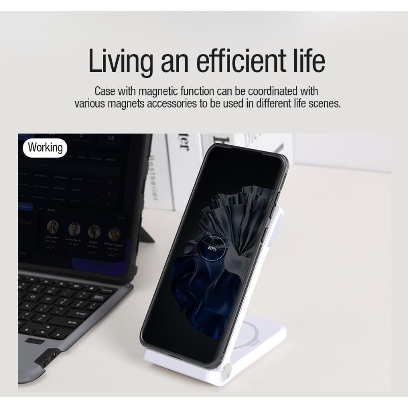 Чехол Nillkin CamShield Pro с магнитной выдвижной крышкой для камеры Huawei P60 Pro, защитный чехол для объектива Huawei P60