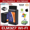 Интерфейс/Коробка диагностики ELM327 OBD2 WIFI - MULTIMARQUES - Автоматическая диагностика - Коды лектора D