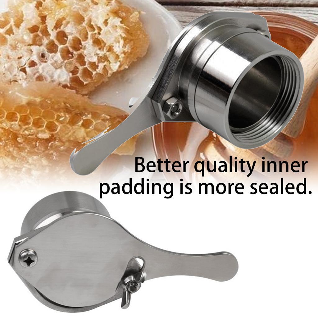 Stainless Steel Honey Gate Valves Honey Tap Beehive Tool Suitable for Beekeeping and Bottle Filling Machines Use