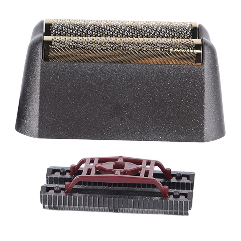 Триммер для бороды Фольговая головка Нержавеющая сталь Сменная фольга и режущая головка Аксессуар Черный и Золотой