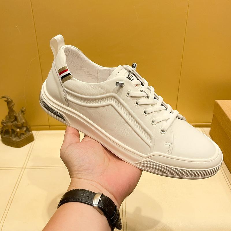 Модные мужские повседневные туфли из натуральной кожи, новая трендовая оригинальная вулканизированная обувь, мужские кроссовки люксового бренда, удобная обувь для скейтборда