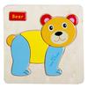 Распродажа Детская игрушка-пазл из 9 частей Животные и транспорт Деревянные пазлы Пазл Обучающие игрушки для обучения малышей для детей Подарок