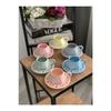 Special Design [soft Colors] 6-person Coffee Cup Set (12 Pieces)