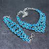 Swiss Blue Topaz Handmade 925 Sterling Silver Jewelry Set S6C45