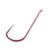 Ultra-Sharp Black Titanium Fish Hook - Pink A1 Fly Sleeve for Wild Competition Fishing, Barbless Design