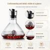 Хрустальный стеклянный винный декантер Golden Mountain большой емкости