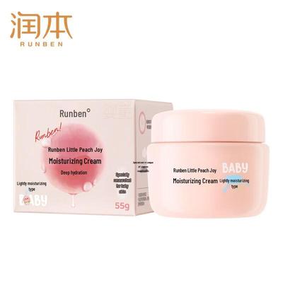 Runben Персиковый легкий увлажняющий крем для лица