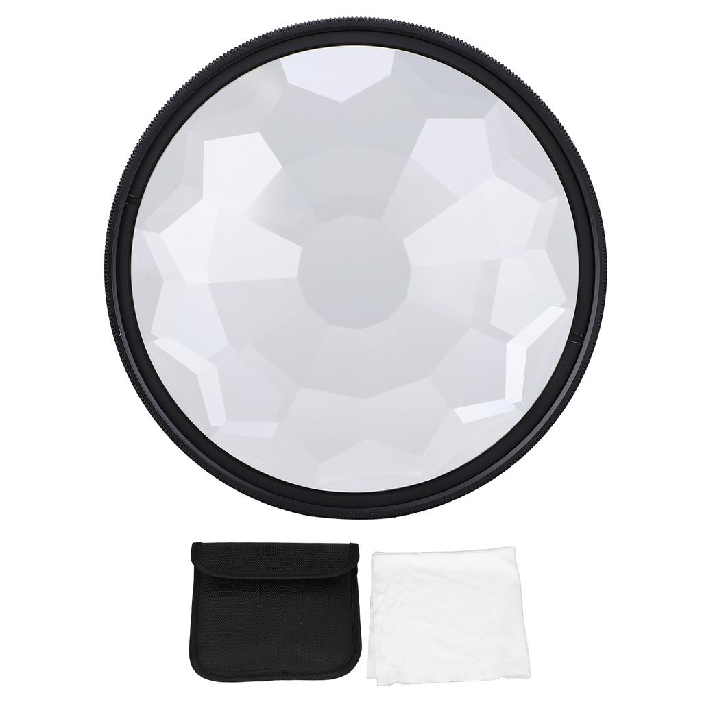 67 мм Калейдоскоп Фильтр Двустороннее Многослойное Покрытие Оптическое Стекло Водонепроницаемый Царапины