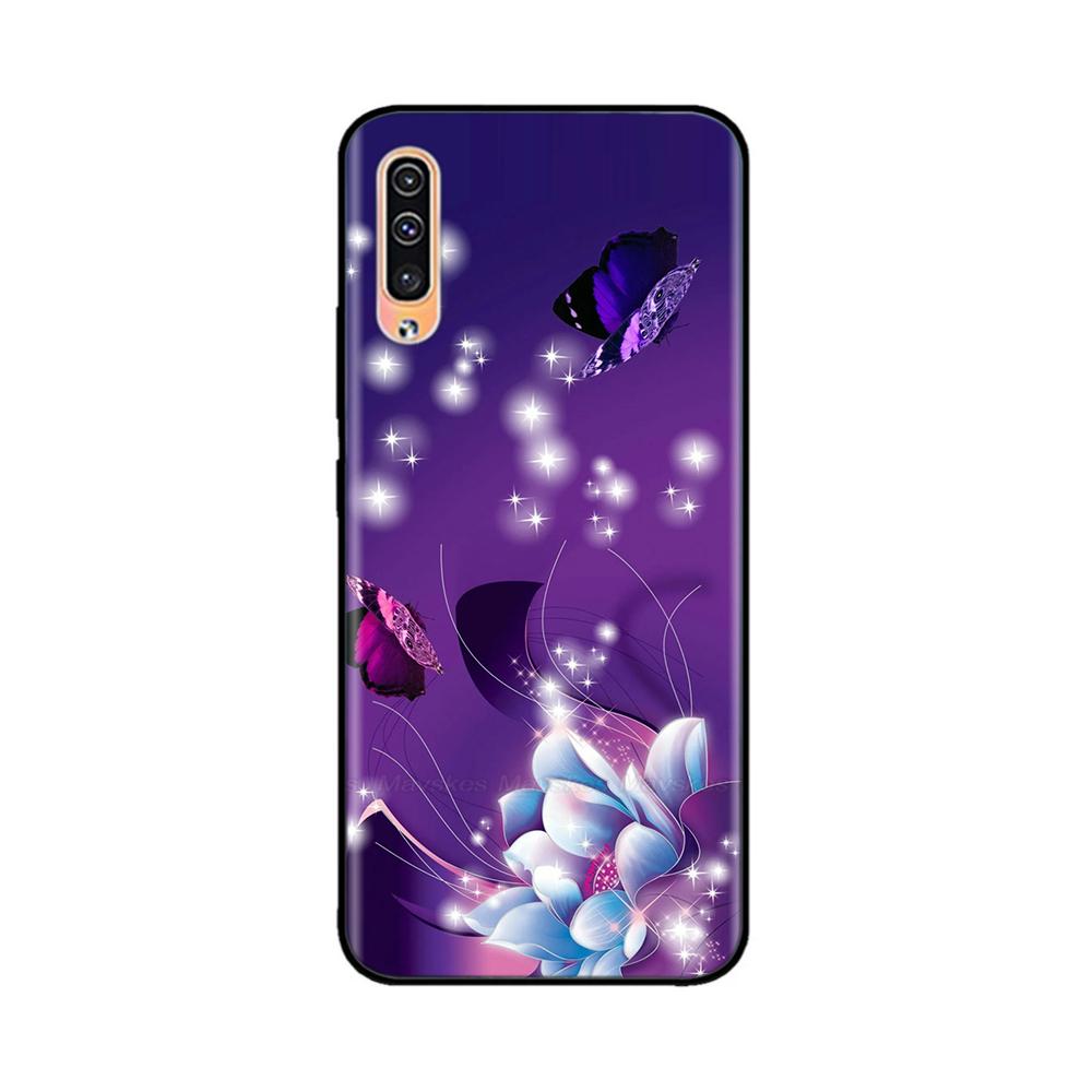 Для Samsung Galaxy A50 A50S A30S Чехол Мягкая Черная Силиконовая Задняя Крышка Чехол для Телефона Для Samsung A 50 A 50 30 S Fundas Coque Бампер