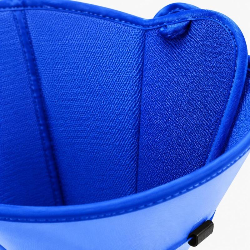 Pet Recovery Collar with Bounded Edges, Wearable Barrier for Care and After-Grooming Pet Recovery, Lick Proof Design
