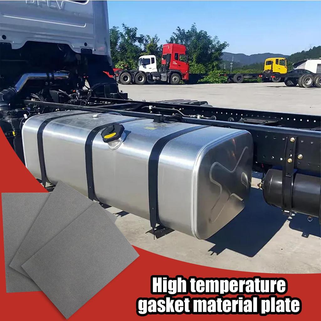 Прокладочная бумага Высокотемпературный прокладочный уплотнительный лист 3 штуки Маслостойкий Вырезаемый Автомобильные Аксессуары для Ремонта Малых Двигателей Для