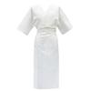 Kyoto Kimono Yuzen Kimono Slip, Women's Kimono Dress, Partial Dress, Hemless, Underwear, White, Made In Japan (Medium)
