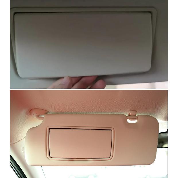 For Honda CR-V CRV 2017-2022 Gray/Beige Replacement Cover Windshield Car Sun Visor Interior Mirror Cover