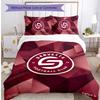 Servette FC Печатный комплект постельного белья из 3 предметов Дышащий пододеяльник с наволочками Декоративное постельное белье для спальни Дома
