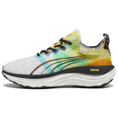 Кроссовки ForeverRun Nitro Love Marathon Women White Court-Yellow Black 380100-01