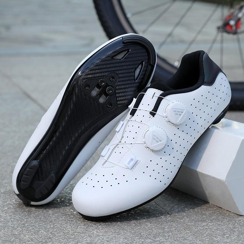 Unisex Wide Fit Cycling Shoes Road Bike Mountain Indoor Trainer Non-Cleat Hard Sole Breathable Comfort
