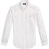 Рубашка с длинным рукавом и пуговицами на манжетах Polo Мужские рубашки 710968915-505