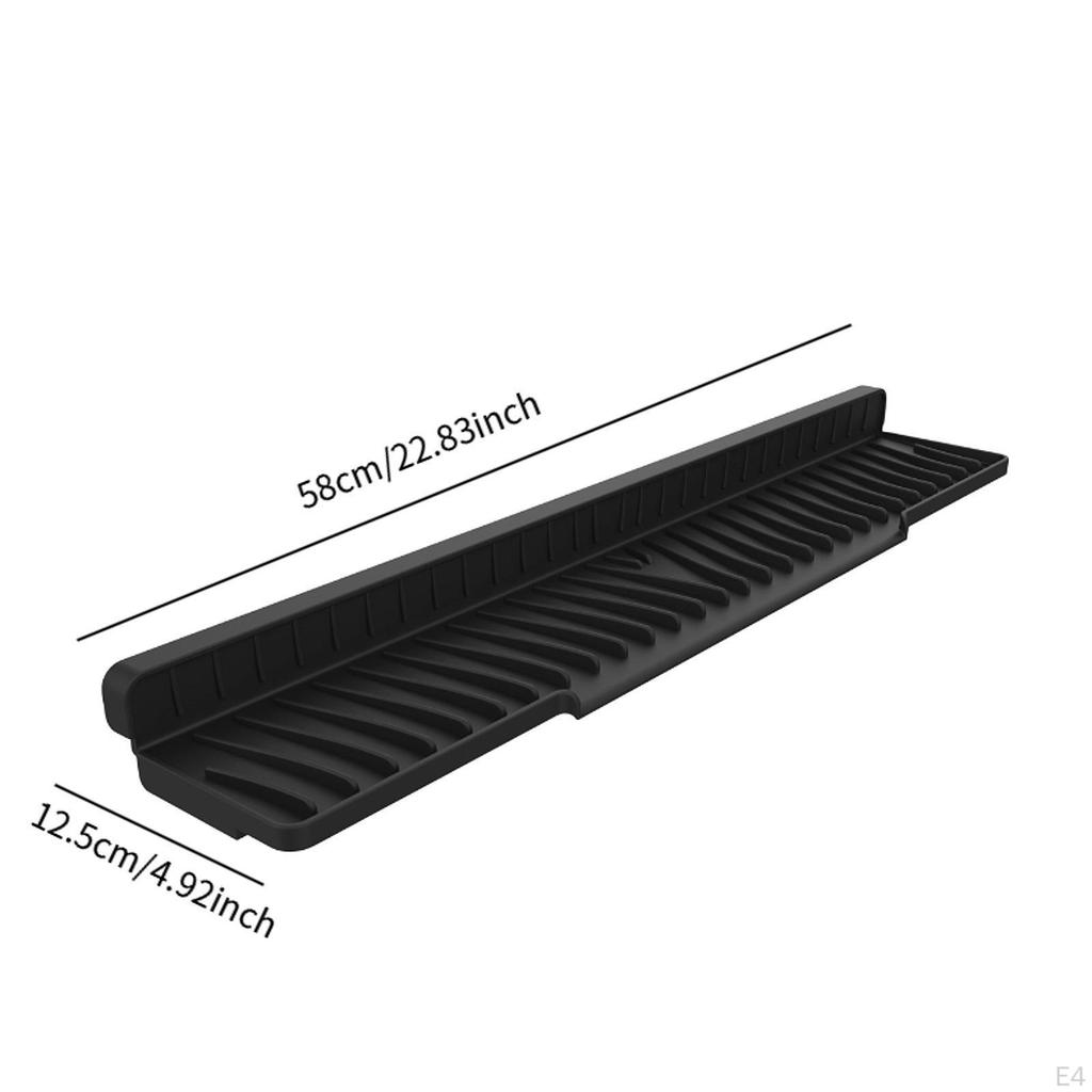 Коврик для крана для кухонной раковины, держатель для губки для мытья посуды, противоскользящие аксессуары для подноса