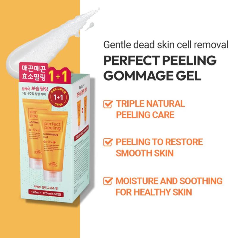 Scinic Perfect Peeling Gommage Gel 120мл
