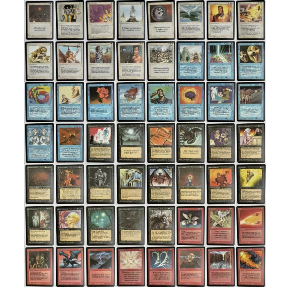 Whole Set TCG Cards for Home Play Proxy magical power9 beta fetch lands VMA dual shock land The One Ring gathering Sol Ring