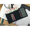 Кошельки Oxford Trifold для ношения на плече, кошельки для молодежи, мужчин и женщин, короткие, с застежкой-защелкой, для девочек и мальчиков, держатель для карточек