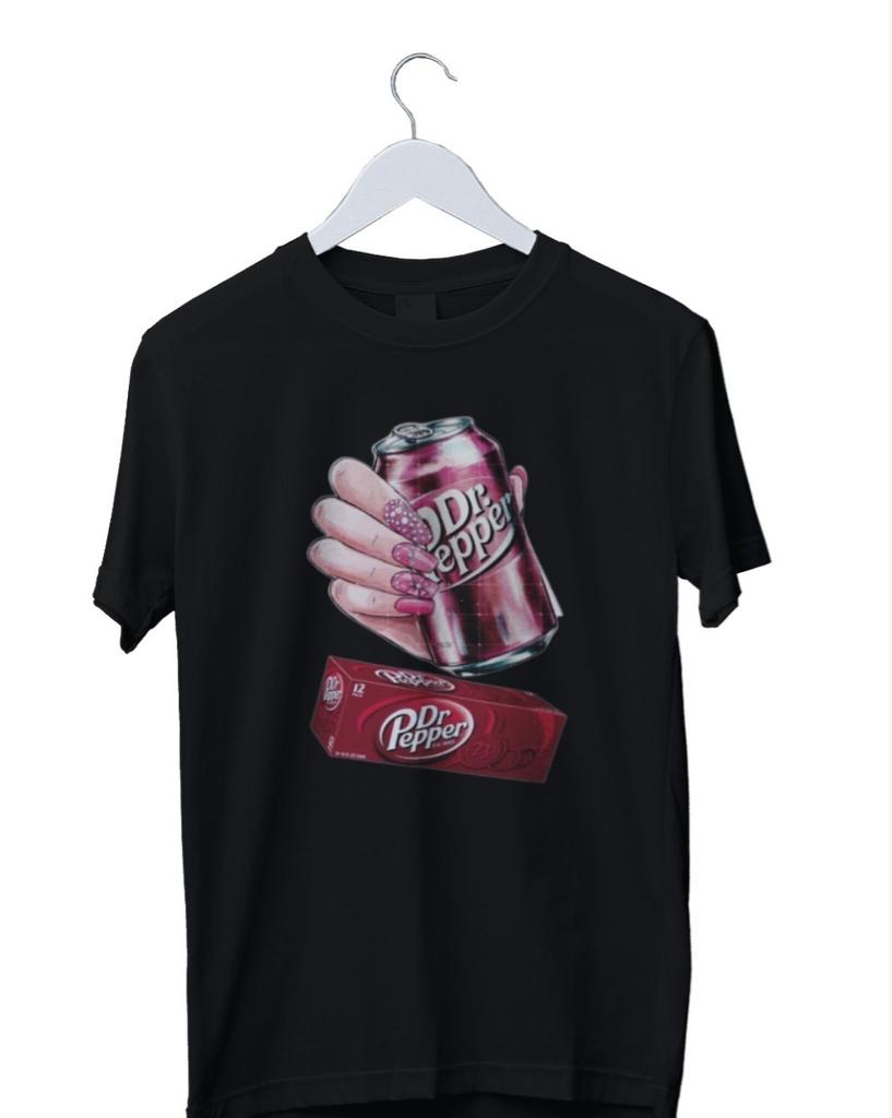 Мужская футболка с графическим принтом «Любитель Dr Pepper»