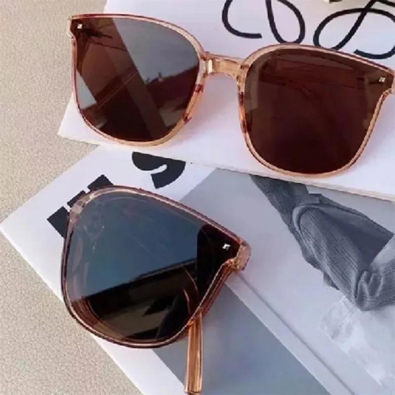 New Large Frame Folding Square Sunglasses Women's Brand Designer Fashion Sun Glasses Men's Outdoor Hip-hop Eyewear UV400 Shades