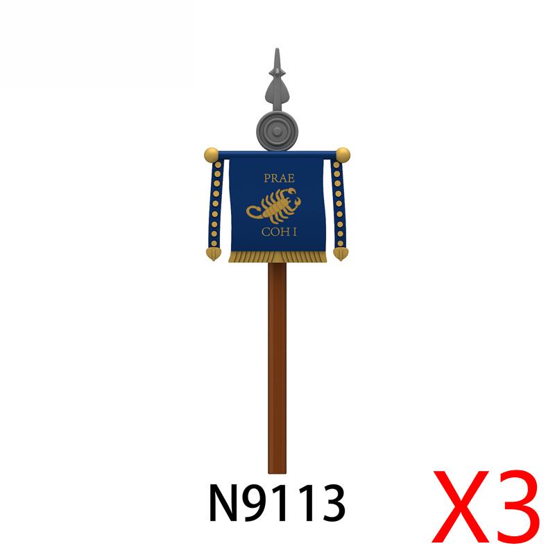 Средневековый Рим Щит Военные Строительные Блоки Фигурка Римского Солдата Воина Рыцаря Лучник Фартук Плащ Аксессуары Кирпичная Игрушка Подарок