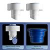 Upgraded Pipe Seal Plugs Practical Pipe Plug Pipe Stopper Plastic Silicone Easy Cleaning for Clear & Functional Plumbing
