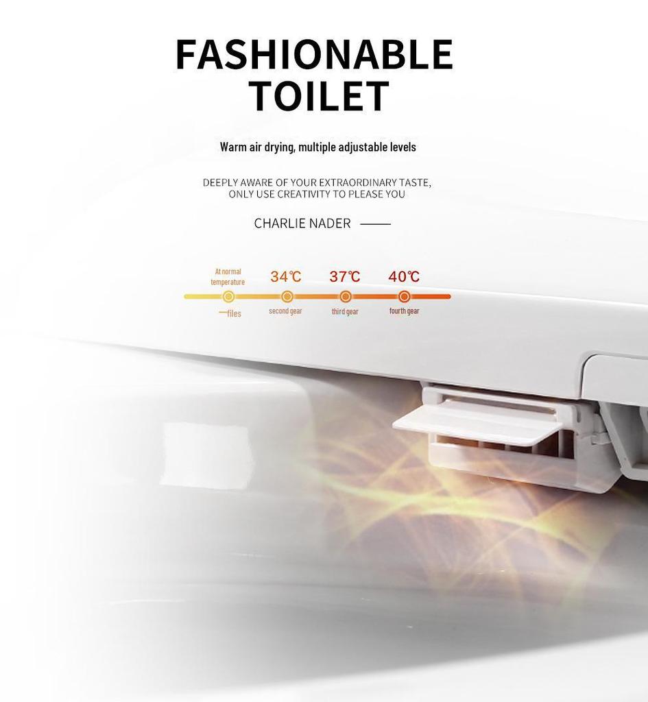 Универсальный умный чехол для сиденья унитаза с подогревом — многофункциональный для использования дома и в гостиницах.