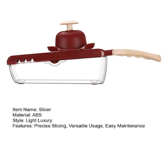 Citrus Slicer Stainless Steel Blade Lemon Orange Cutter Non-Slip Vegetable Mandoline Slicer Kitchen Gadgets