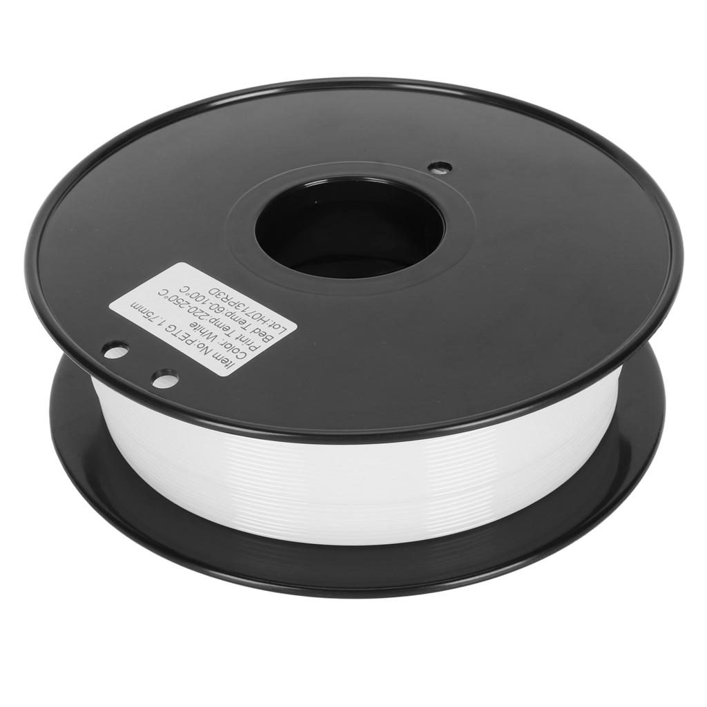 3D Printer Filament Professional 1.75mm Diameter 1KG 2.2LBS Spool Accuracy 0.02mm PETG Filament for 3D Printers