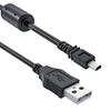 Плоский кабель USB mini для цифровых камер, 1 м, USB 8-контактный, Nikon Panasonic, Fujifilm, кабель для камеры 8-контактный A-mini и т. д.