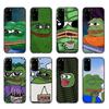 Интернет-мем Грустный Пепе Лягушонок Чехол для телефона Samsung S 24 Fe 25 Ultra Plus 20 Lite 21 30 22 23 24 22 Ultra 5G Fundas